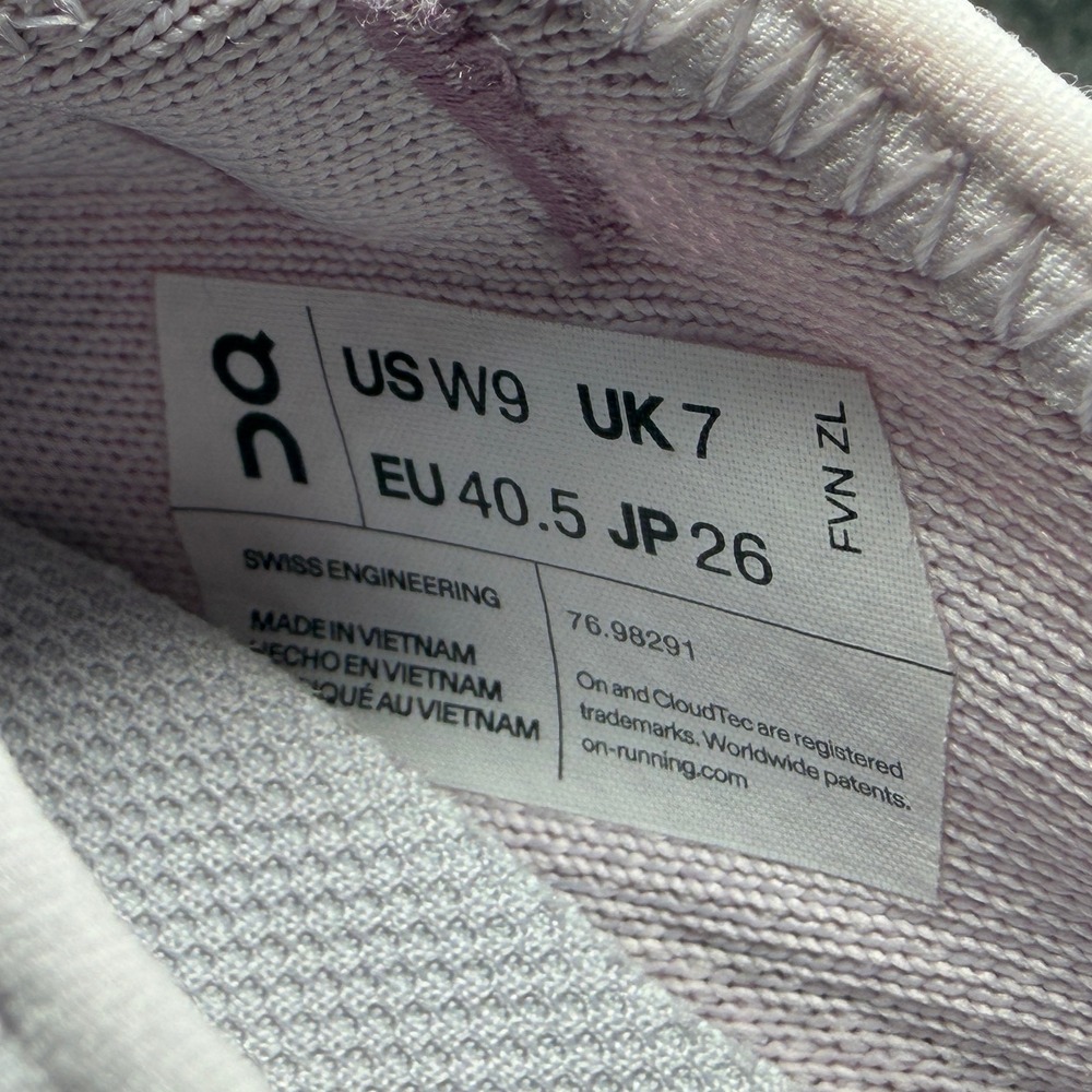 On Running Cloudeasy Shoes Women 9 Orchid Lavender Athletic Run Training Sneaker - Picture 12 of 12